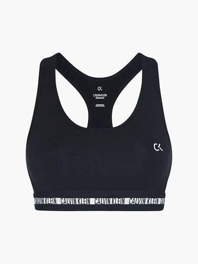 Calvin Klein Ruhák HU679527 | Calvin Klein Low Impact Női Sportmelltartó Fekete